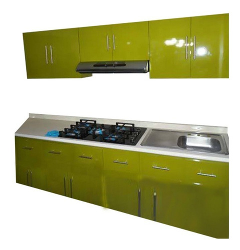 Cocina Integral Moderna Madison Derecha Parrilla 2.40m