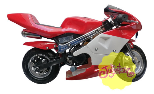 Imagen 2 de 5 de Mini Moto Pocket 50cc 2t Roja