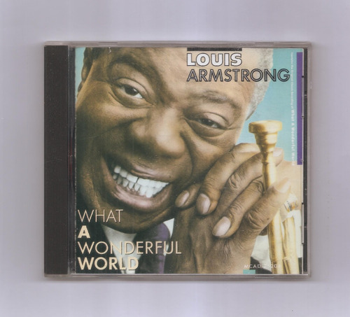 Louis Armstrong What A Wonderful World Cd Usado Usa 