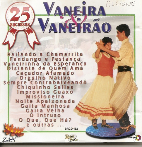 Cd - Vaneira & Vaneirão - 25 Sucessos (usado)