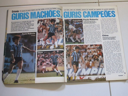 Placar Nº 574 15/05/81 Grêmio Poster F1 E Novos Da Seleção (Usado)