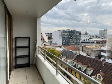 Arriendo Departamento Amoblado Sazié Con M Rodríguez