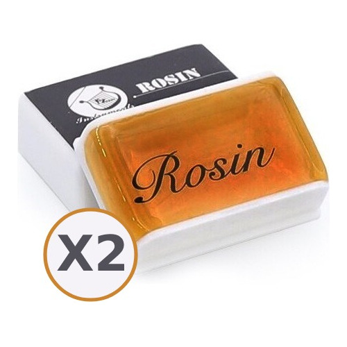 Pack 2 Resinas Rosin Para Arco De Violin Viola Cello