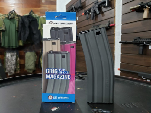 Airsoft Magazine Carregador Aeg Hi-cap G&g Gr16