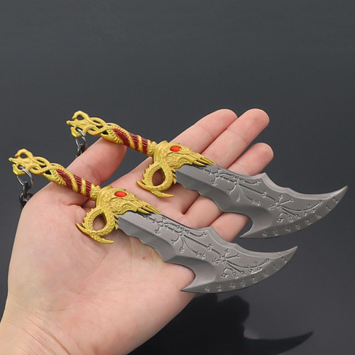 Gow Blades Of Chaos Model, 5,9 Pulgadas/15 Cm, Con Soporte