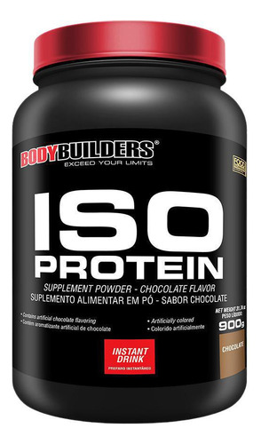 Iso Protein 900g Chocolate - Bodybuilders