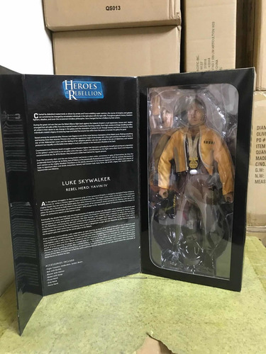 Luke Skywalker Yavin 1/6 Star Wars Heroes Sideshow Usado!!!