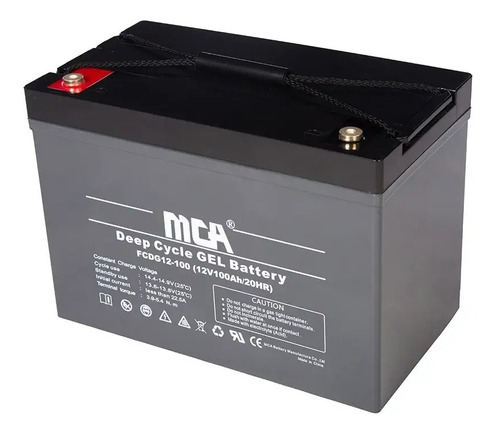 Bateria 12v 100ah Ciclo Profundo Mca