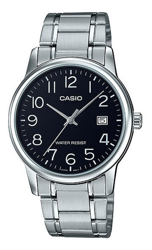 Reloj Casio Hombre Mtp-v002d 1b Metal Wr Agente Oficial Caba Garantia 2 Años