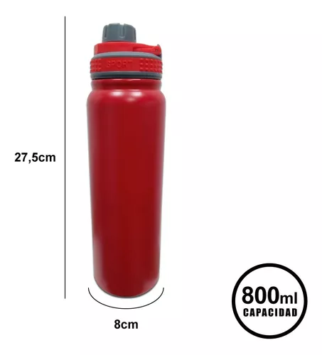 Botella Termica Termo Acero Engomado 500 Ml Pettish Online