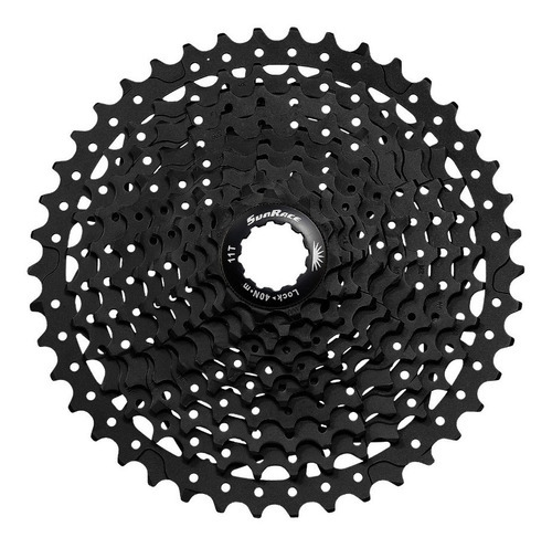 Cassette Piñon Bicicleta Sunrace Ms2 10 Vel. 11-46 Black Color Negro