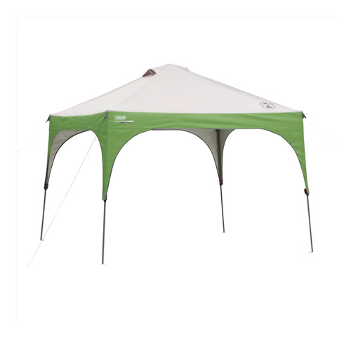 Toldo Coleman Con Montaje Instantáneo Gris Con Verde