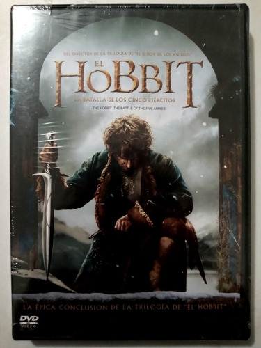 El Hobbit La Batalla De Los 5 Ejercitos Dvd Original (Usado)