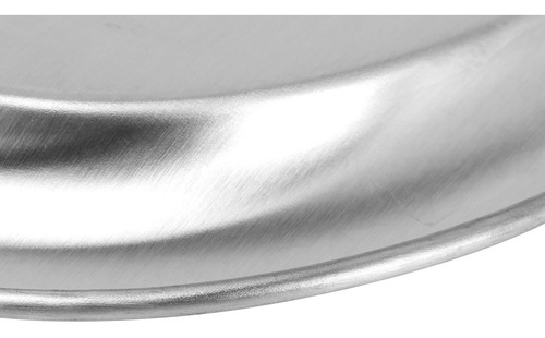 Plato De Comida Ovalado De Acero Inoxidable, Pequeño, Multif