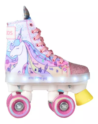 Patines de unicornio 4 ruedas