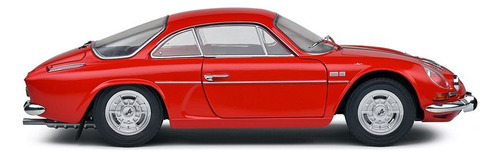 Miniatura Renault Alpine A110 1969 1:18 Solido Vermelho