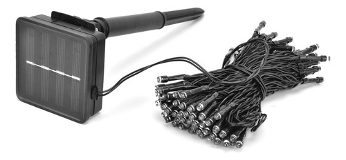 Cadena De Luces Solares A Prueba De Agua, 12 M, 100 Led, Col