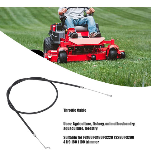 Reemplazo Del Cable Del Acelerador Para Fs160 Fs180 Fs220 Fs