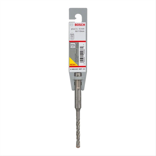 Broca Sds Plus-3 Para Concreto 6x50x110mm Bosch 2608831007
