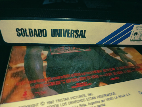 Soldado Universal!!en Vhs Clásico Original!! (Usado)