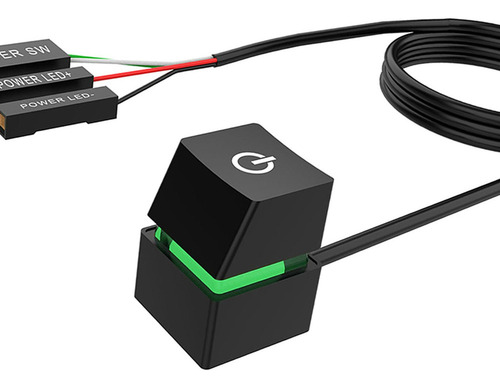 Botón De Interruptor Remoto Externo Suministros Verde Verde