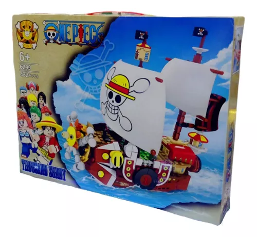 Armable tipo Lego barco Thousand sunny - One Piece - Mundo Otaku
