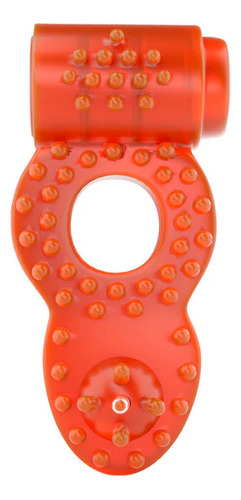 Anillo Vibrador Sensy Para Estimulación Mutua Color Naranja