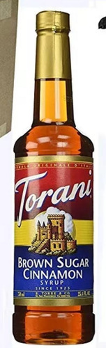 Jarabe Torani Clasico Sabor Canela Y Azúcar Morena 750 Ml