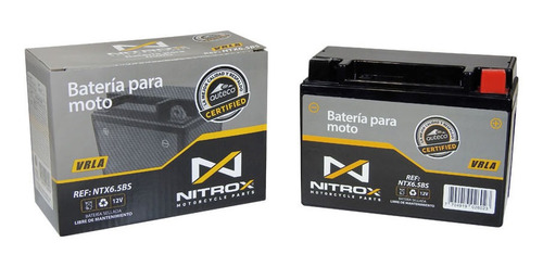 Imagen 2 de 2 de Batería Nitrox Moto Victory Mrx 150