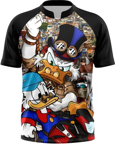 Camiseta Mandrake Pato Donald Tio Patinhas Favela Padre