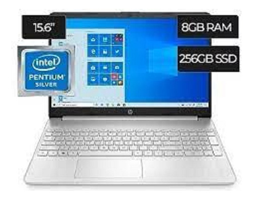 Laptop Hp 15-dy0025tg Pentiun S N5030 8gb 256gb Ssd