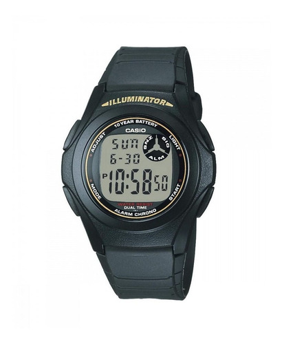 Reloj Casio Illuminator F-200w Garantía Oficial