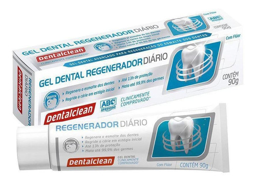 Gel Dental Regenerador Diario Dentalclean - 90g
