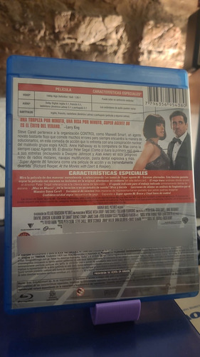 Get Smart - Super Agente 86 Bluray Original Steve Carell (Usado)