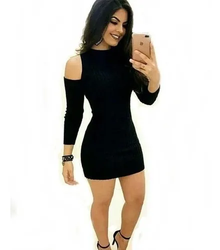 Vestidos curtos best sale colados mercado livre
