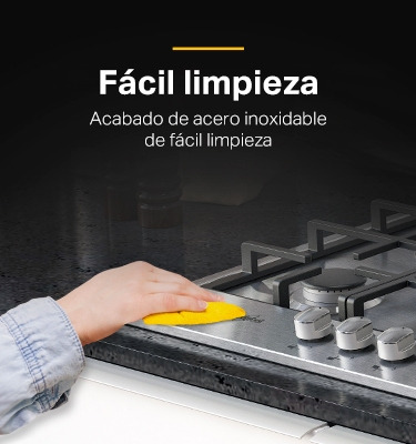 Parrilla De Gas Whirlpool 5 Quemadores Gris Acero Inoxidable