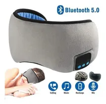 Comprar Tapa Olho Máscara Dormir Fone Ouvido Bluetooth Carrega Usb