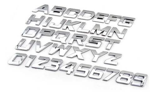 25mm 3d Diy Letra Insignia Logotipo Forma Coche