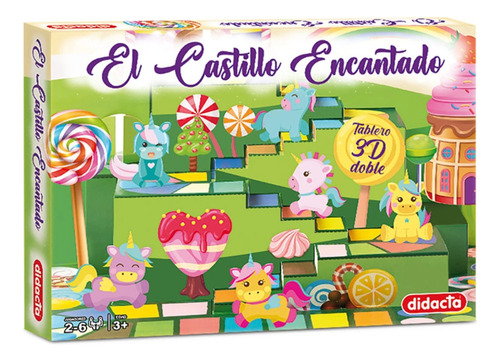 Juego De Mesa Castillo Encantado Unicornios