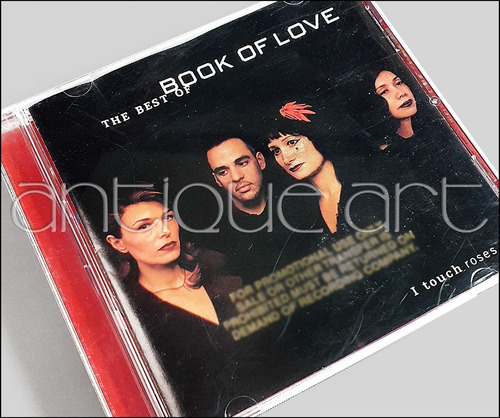 A64 Cd Book Of Love I Touch Roses ©2001 The Best Of Synthpop (Usado)