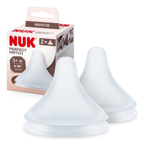 Tetina Nuk Perfect Match Talle M + 3 Meses