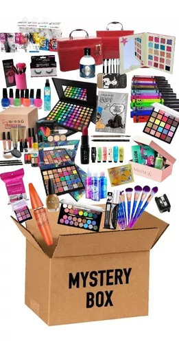 Caja de maquillaje para mujer, caja misteriosa completa, lápiz