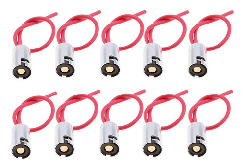 2 X 10pcs Ba Base Holder Connector Automotive Lamp Repair