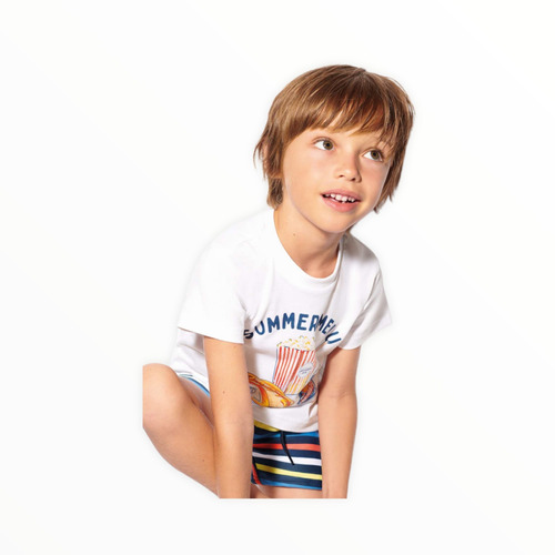 Playera Estampada Manga Corta Niño Mayoral 3012p23