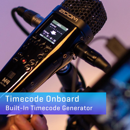 Audio Recorder Zoom M4 Mictrak 4-tracks W/ Xlr/trs Inputs
