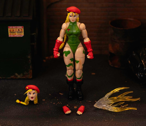 Figura Cammy Y Dhalsim Ultra Street Fighter 2 Jada Toys