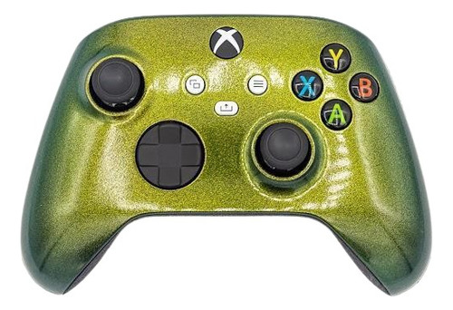 Controle Stelf Xbox Series Green Gold Casual