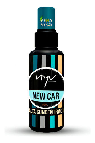 Aromatizador Nyu Spray 60ml Perfume Concentrado Carro