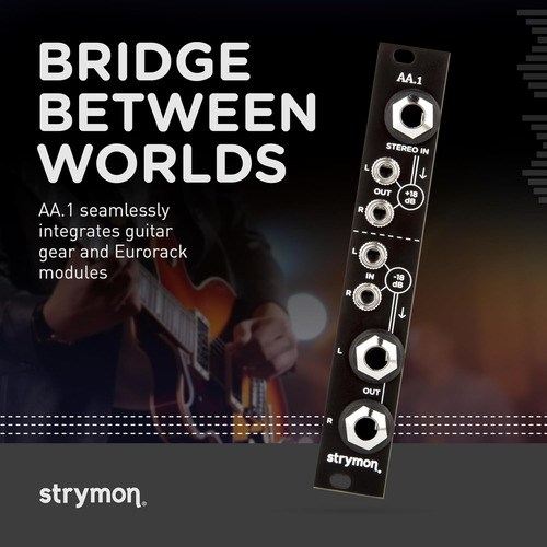 Strymon Aa1 Atenuador Del Amplificador Módulo Eurorack