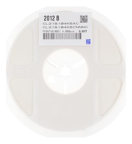 10 Pçs X Capacitor Ceramico 100k X 16v Smd 0805 0.1uf X 16v